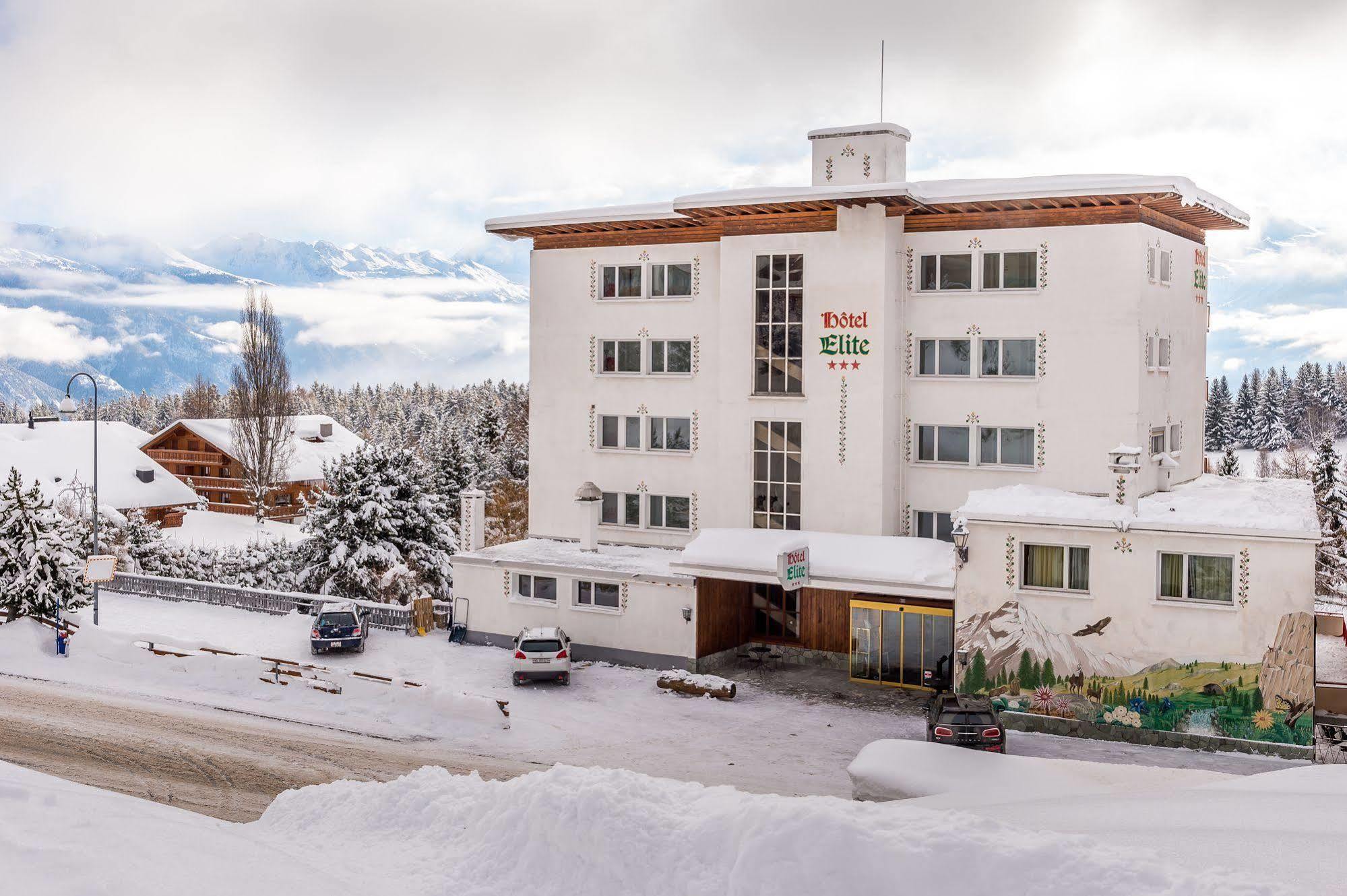 Hotel Elite Кранс Монтана Екстериор снимка